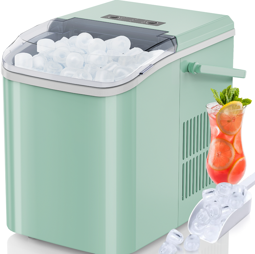 Máquina de Hacer Hielo Portátil de Sobremesa